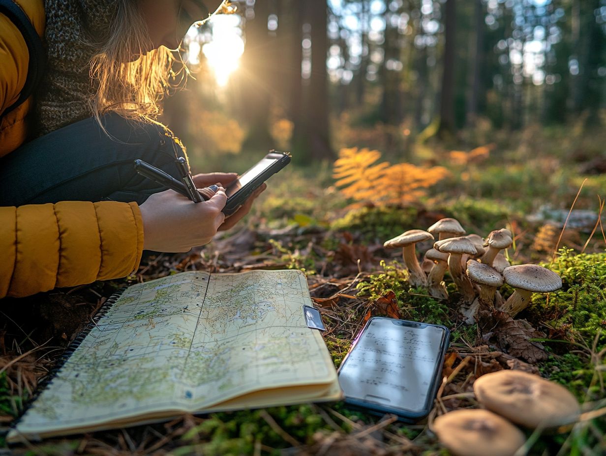 A vibrant selection of foraging methods to enhance your experience.