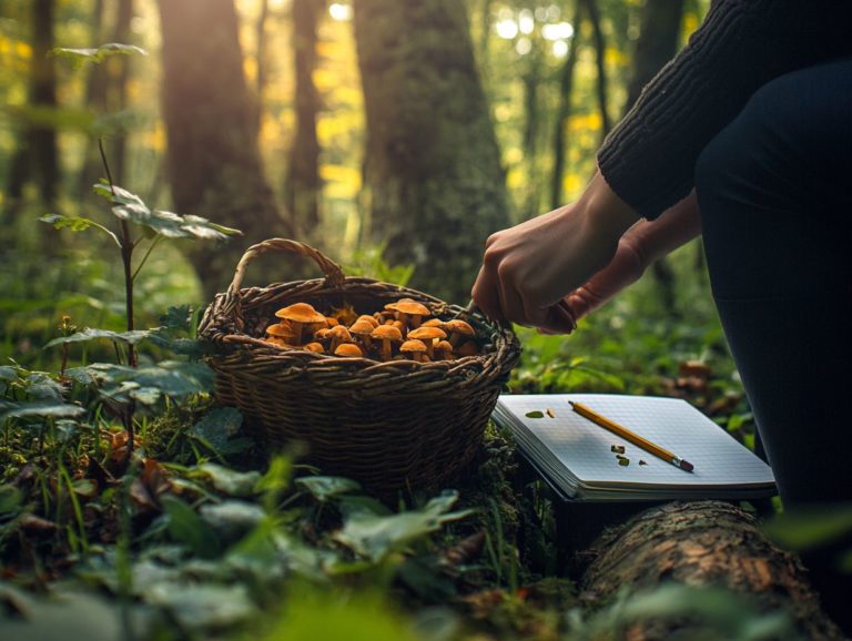 How to Document Your Foraging Experiences