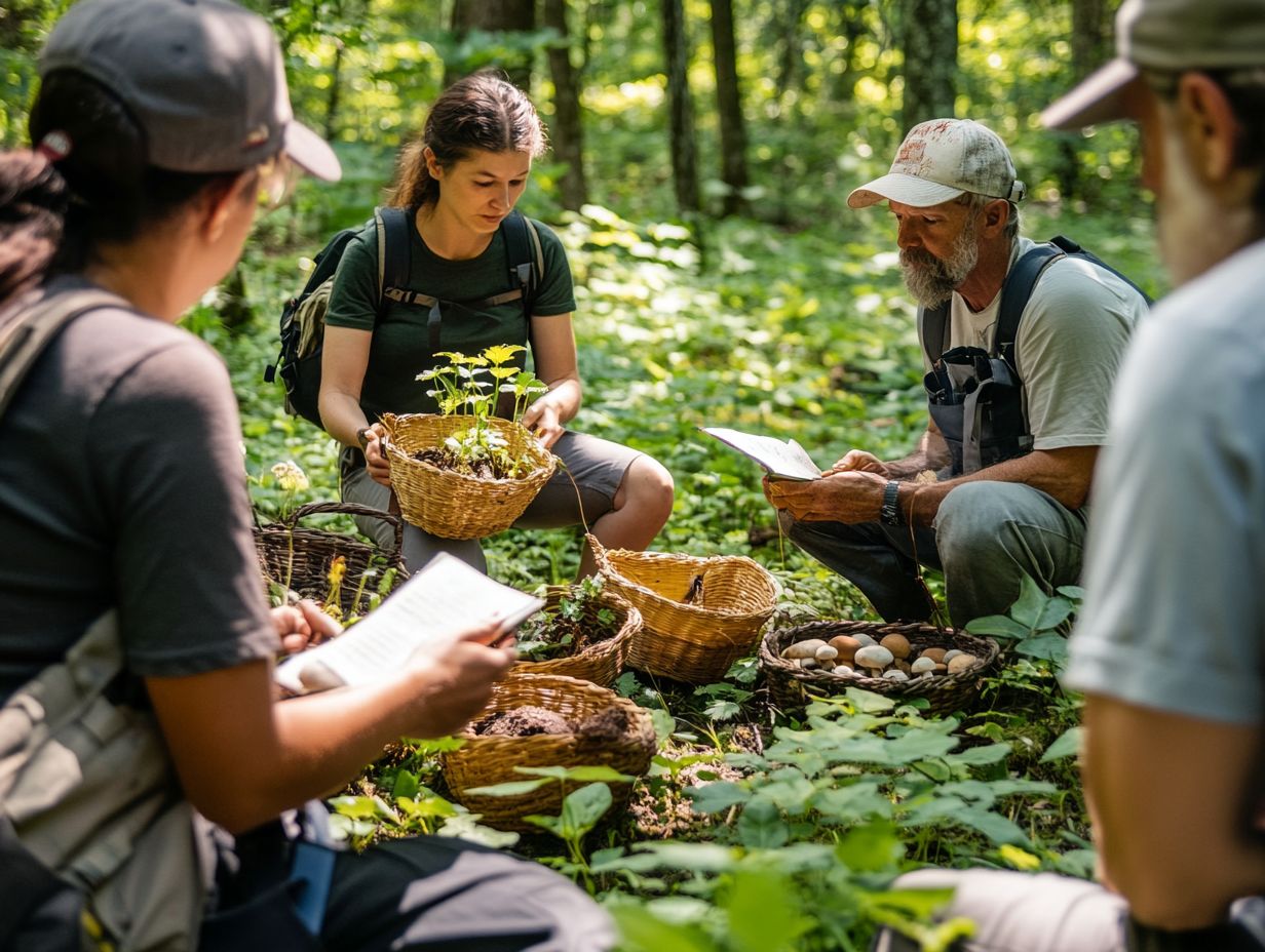 What is sustainable foraging?