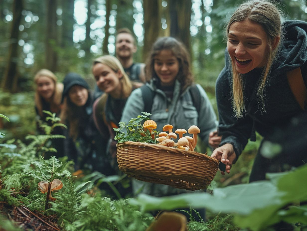 Organizing Group Foraging Activities