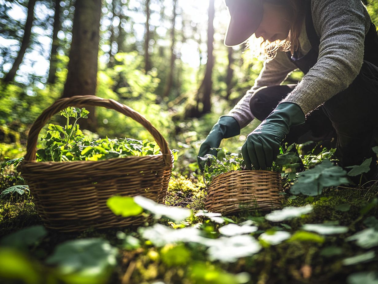 A guide to safety precautions for foraging edible plants