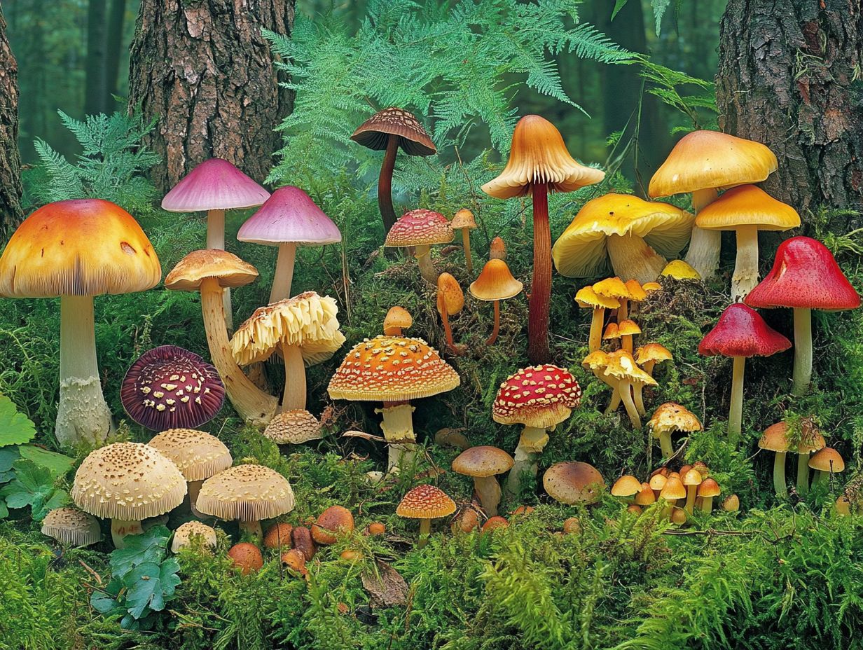 Common Types of Edible Fungi