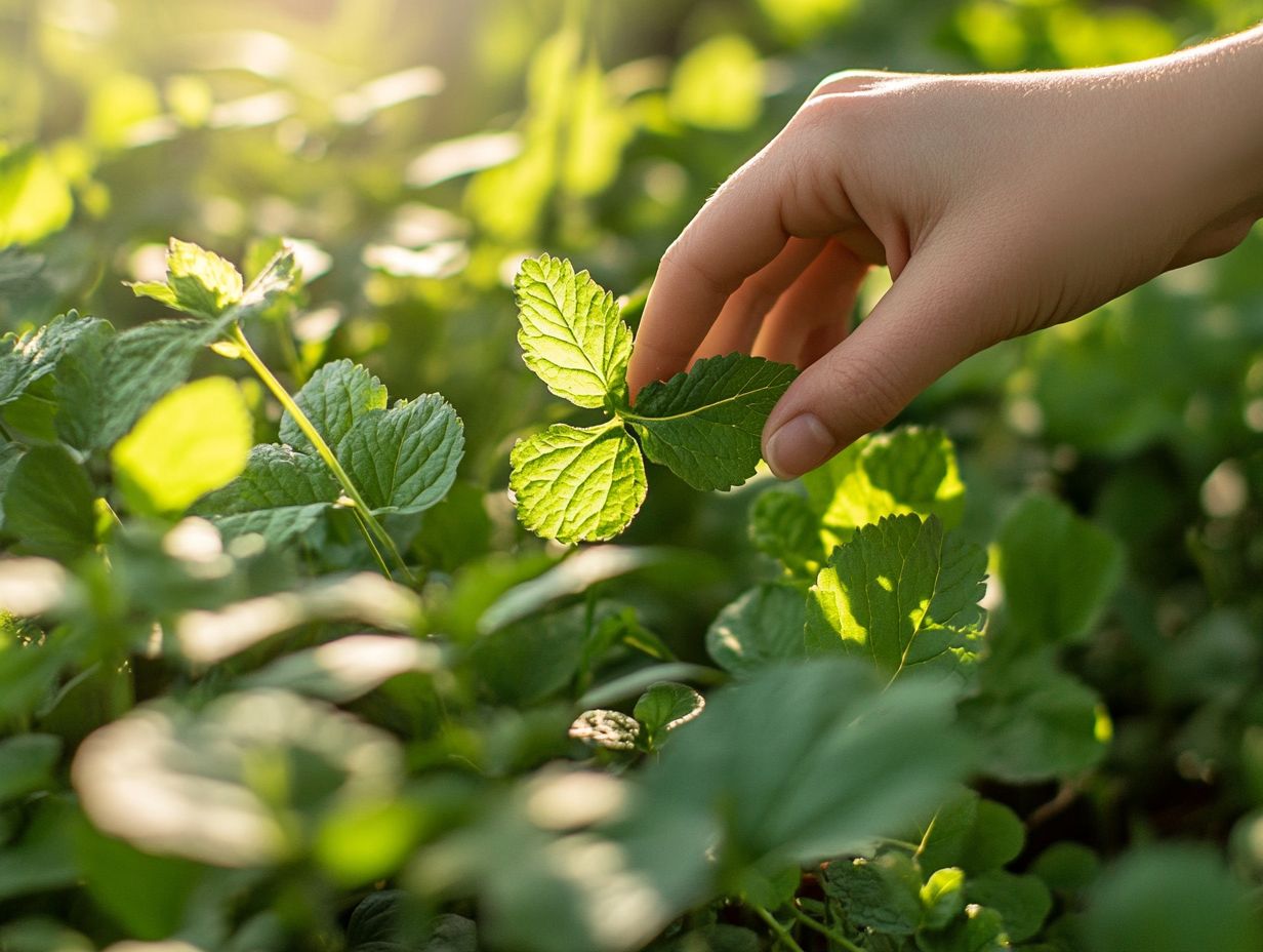 Preparing and cooking wild edible plants