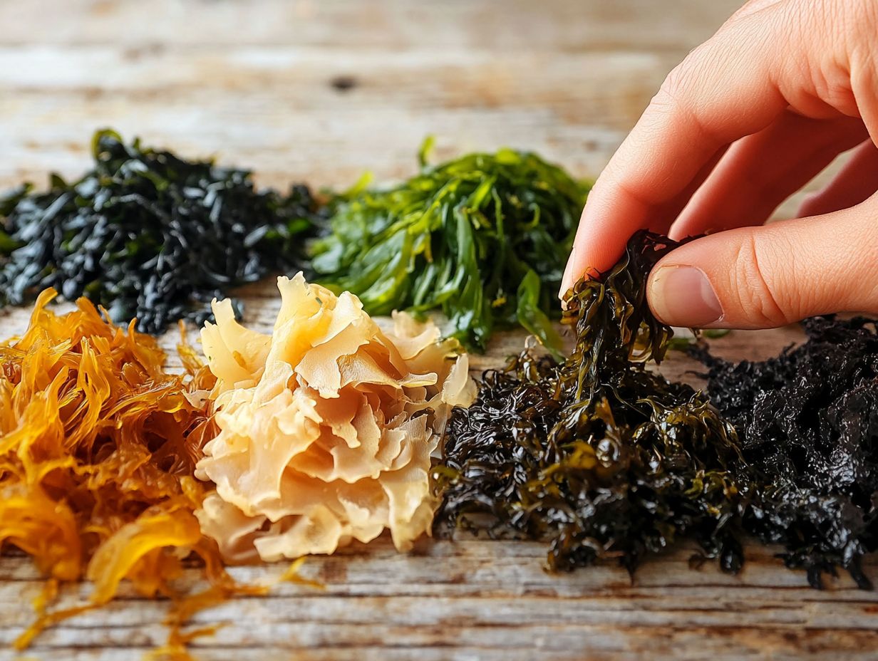 Identifying Edible Seaweeds