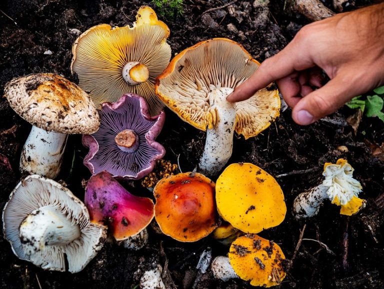 How to Identify Edible vs. Poisonous Fungi