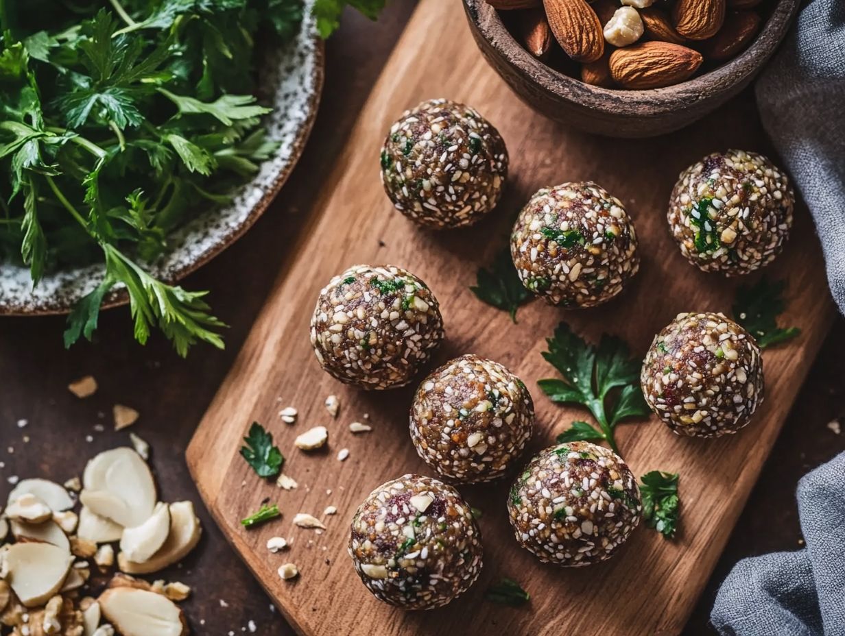 Benefits of making wild edible energy balls