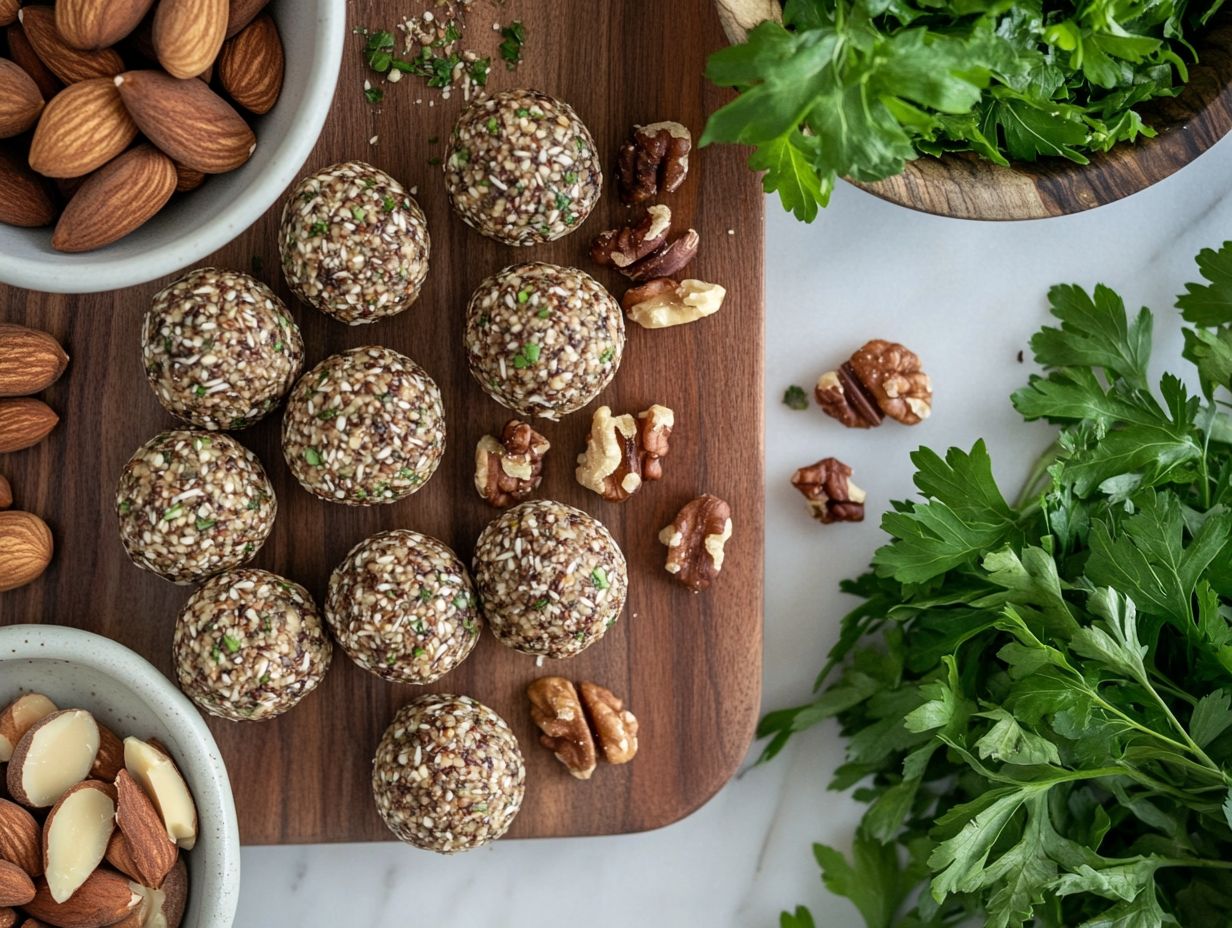 Tips and Variations for customizing Wild Edible Energy Balls