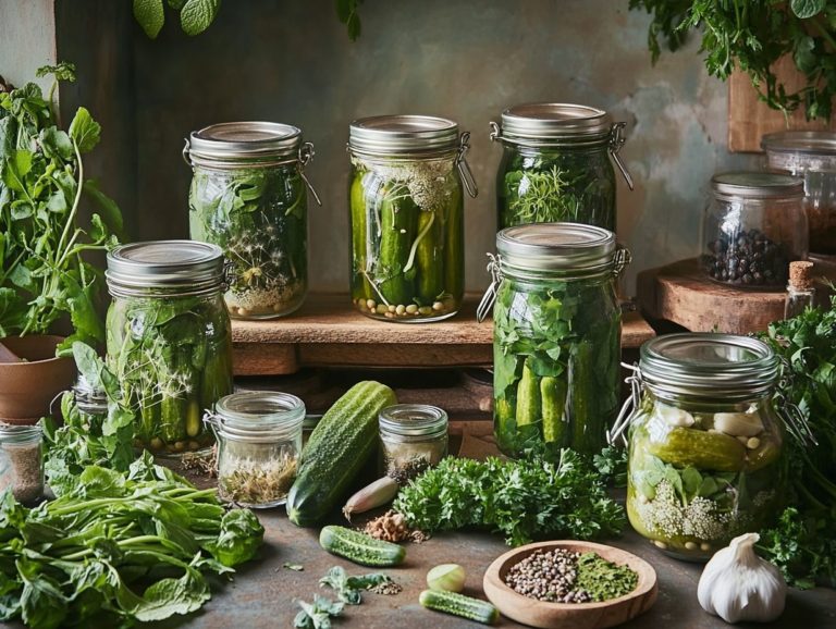 How to Make Wild Edible Pickles