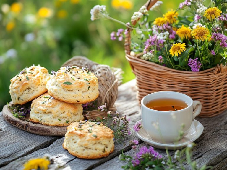 How to Make Wild Edible Scones