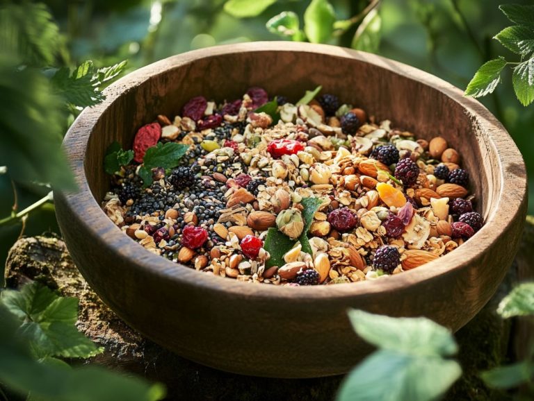 How to Make Wild Edible Trail Mix