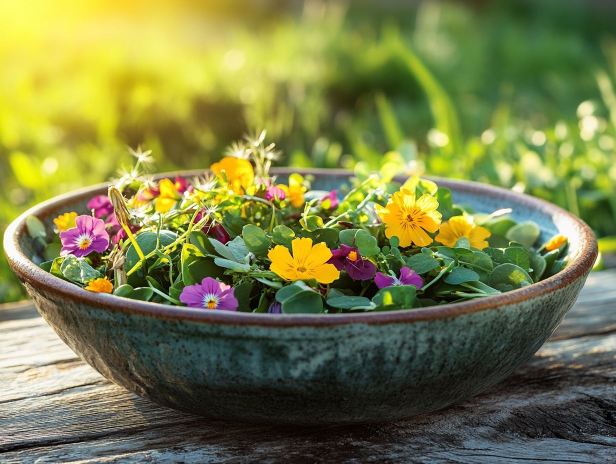 Washing and Preparing Herbs