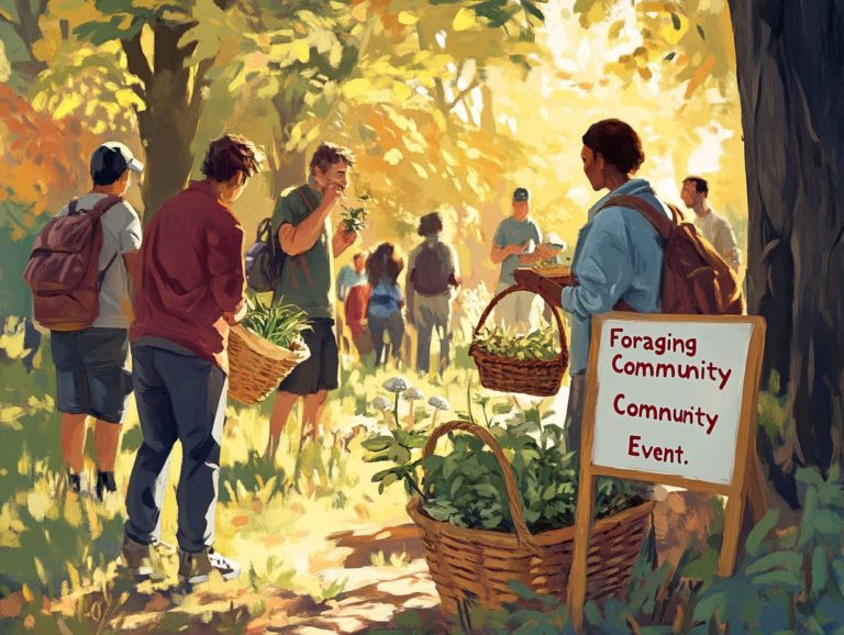 How to Set Up Foraging Community Events