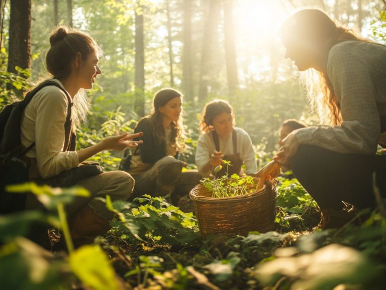 How to Share Foraging Knowledge with Others?