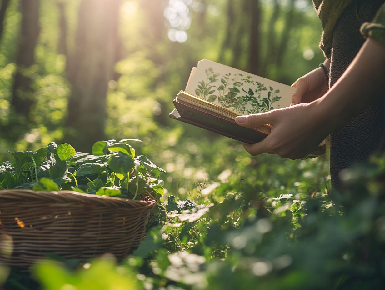 How do I know if a plant in the wild is safe to eat?