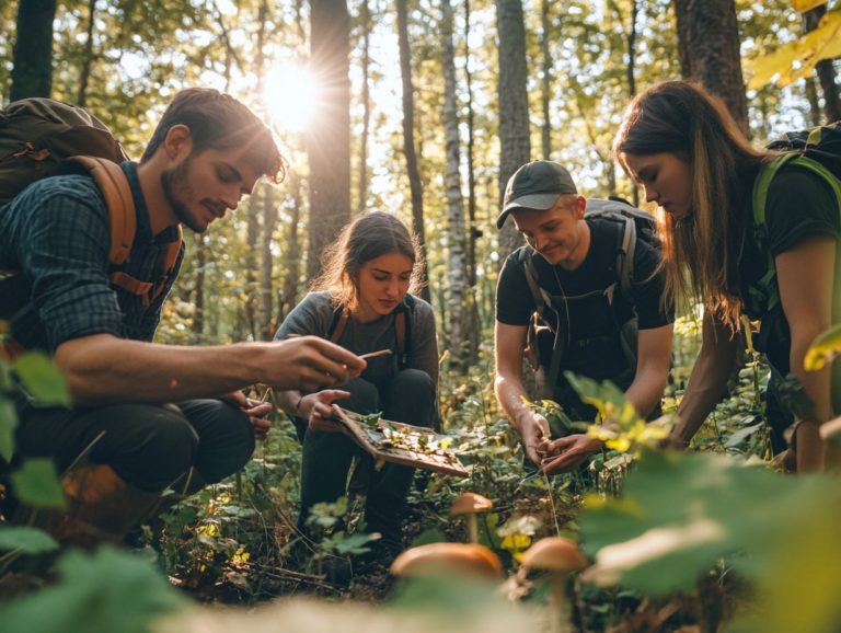 How to Spread Awareness on Foraging Techniques