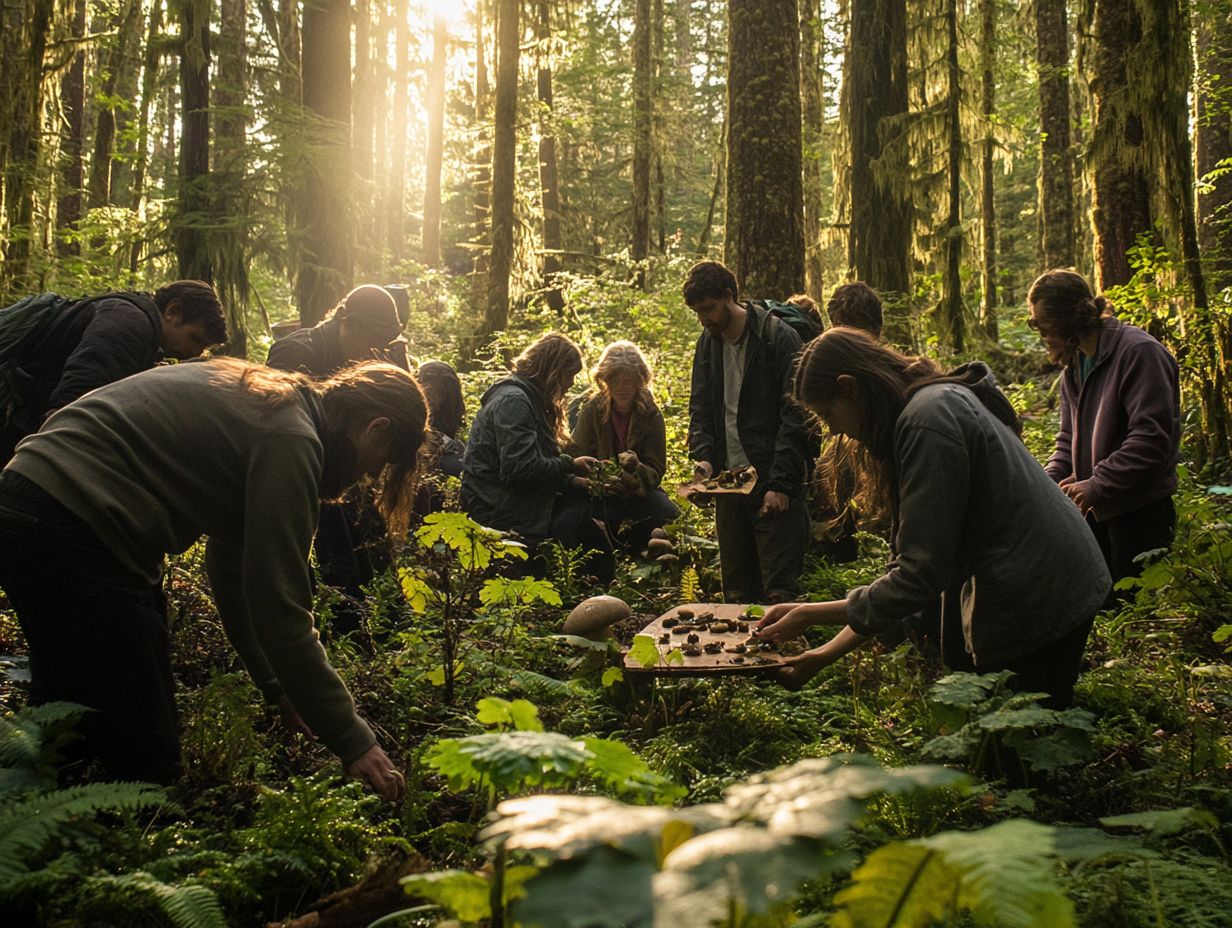 Staying safe while foraging in nature