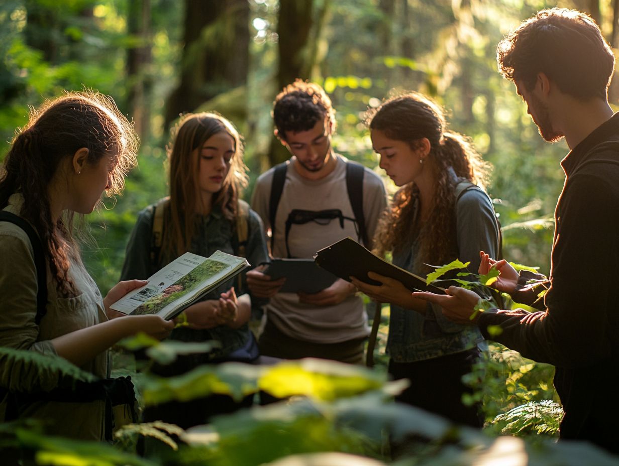 Teaching Foraging Techniques