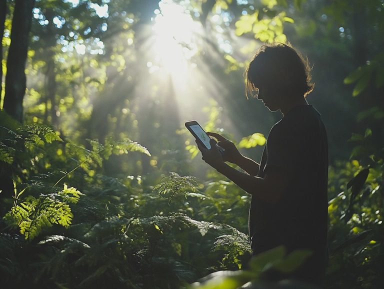 How to Use Technology for Foraging Connections