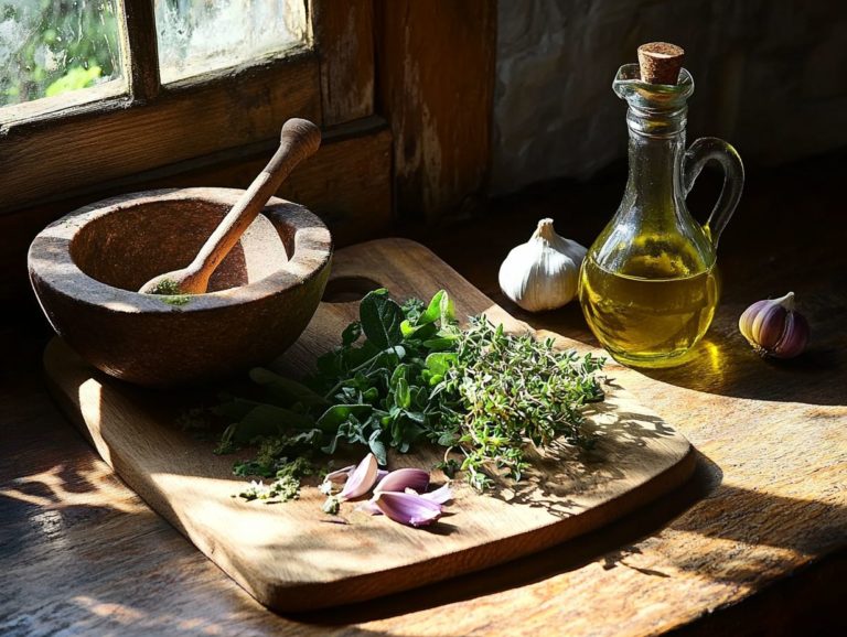 How to Use Wild Herbs in Marinades