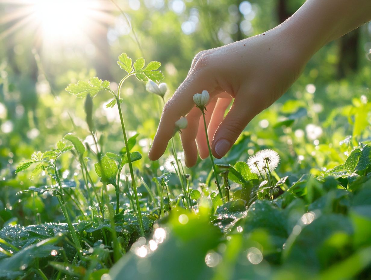 What are some common edible plants that can be found in spring?