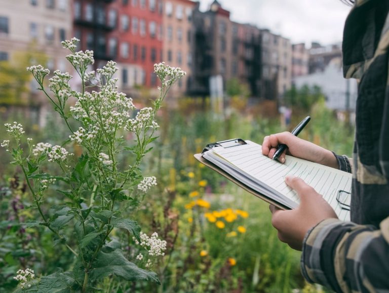 Identifying Edible Plants in Urban Areas