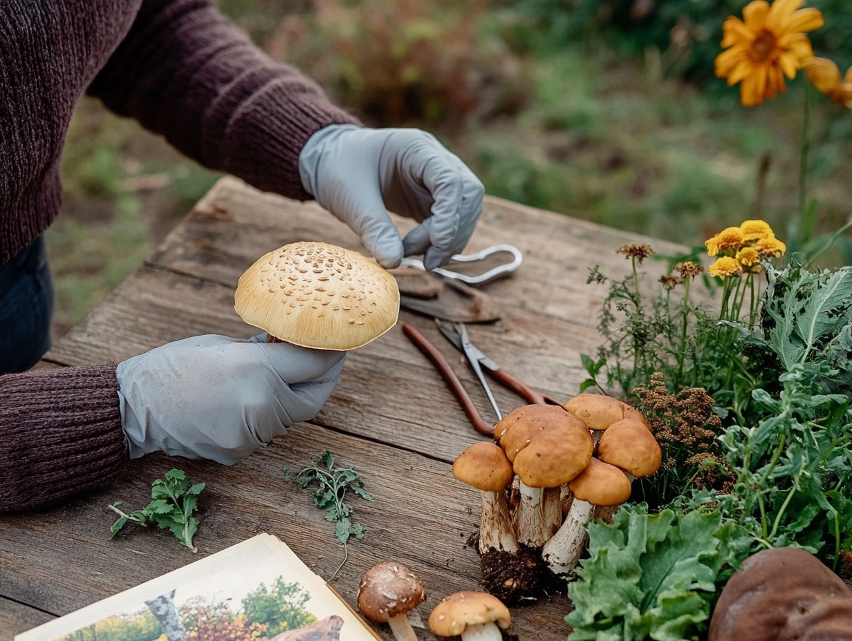 Image showing the potential risks of foraging in nature