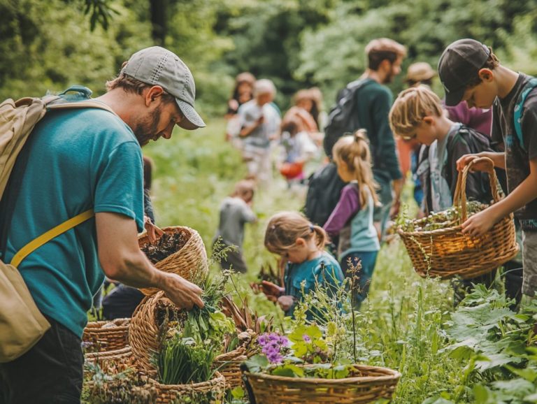 Local Foraging Events and Their Importance