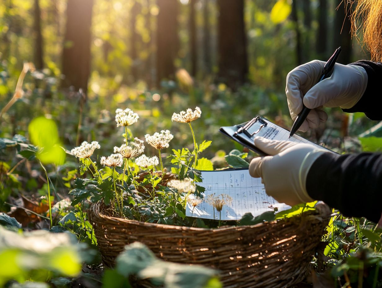 A collection of tools for identifying wild edibles in nature.