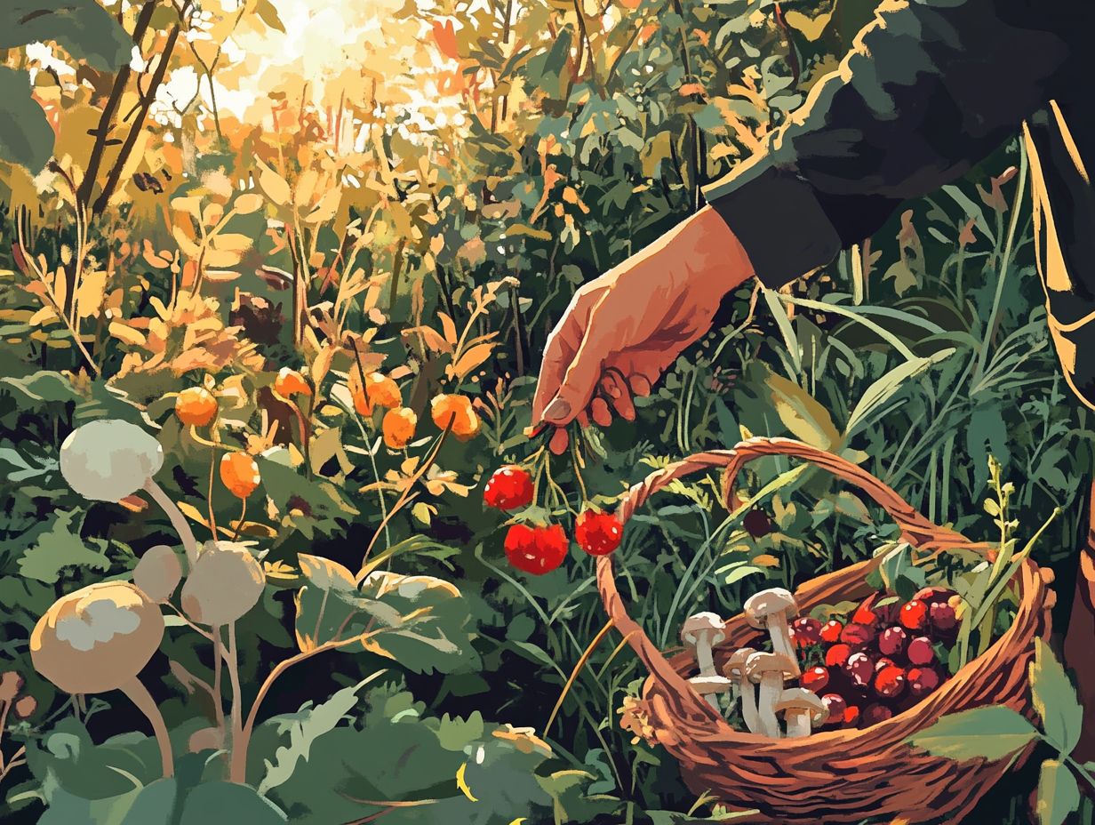 What is seasonal foraging and why does timing matter?