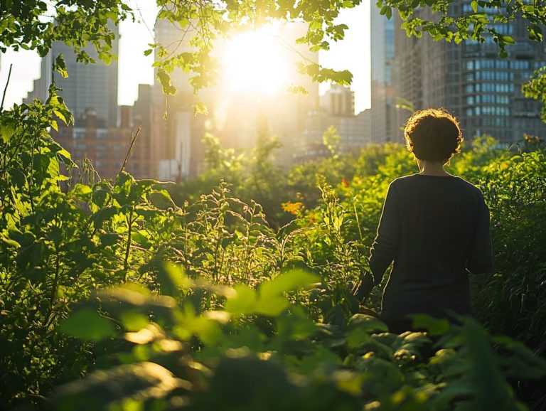 The Benefits of Foraging in Urban Areas