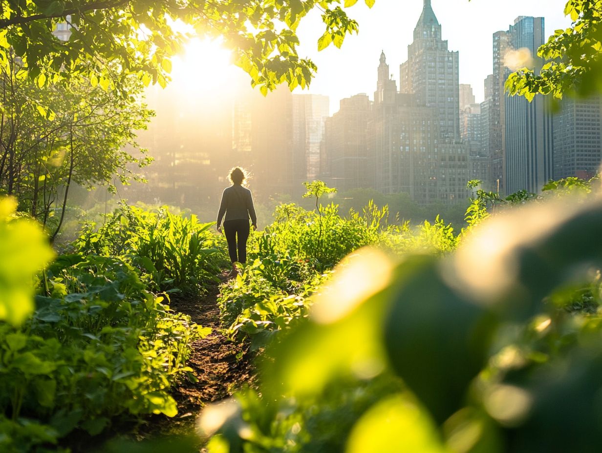 Urban Foraging vs. Traditional Farming