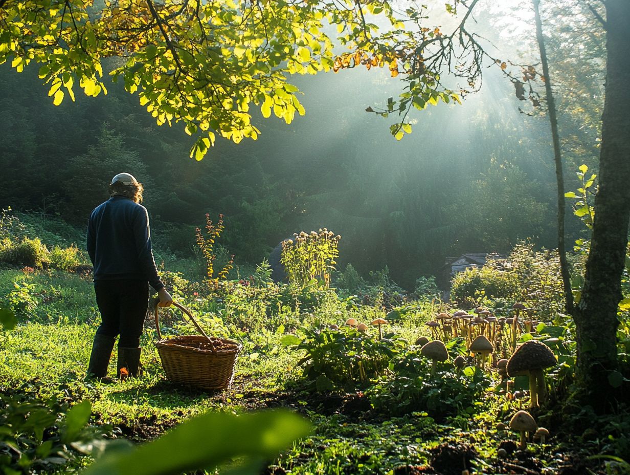 Permaculture and foraging relation