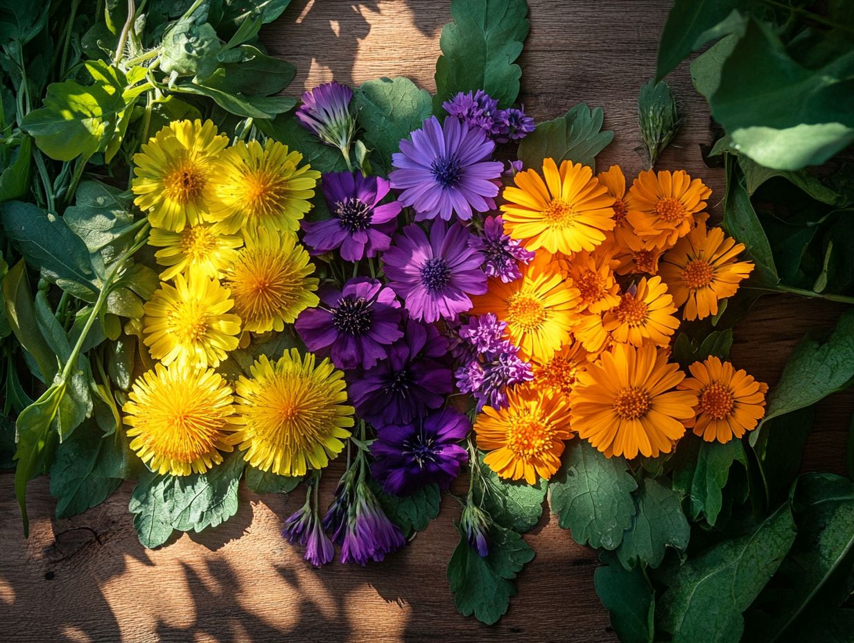 A vibrant display of Chrysanthemums in a garden setting