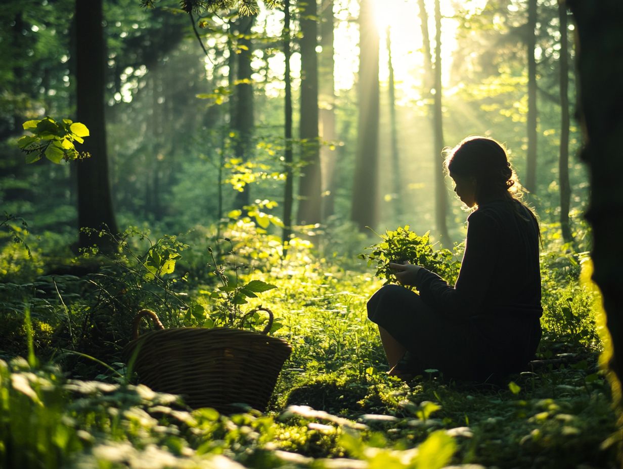 What are the best times to forage for wild edibles?