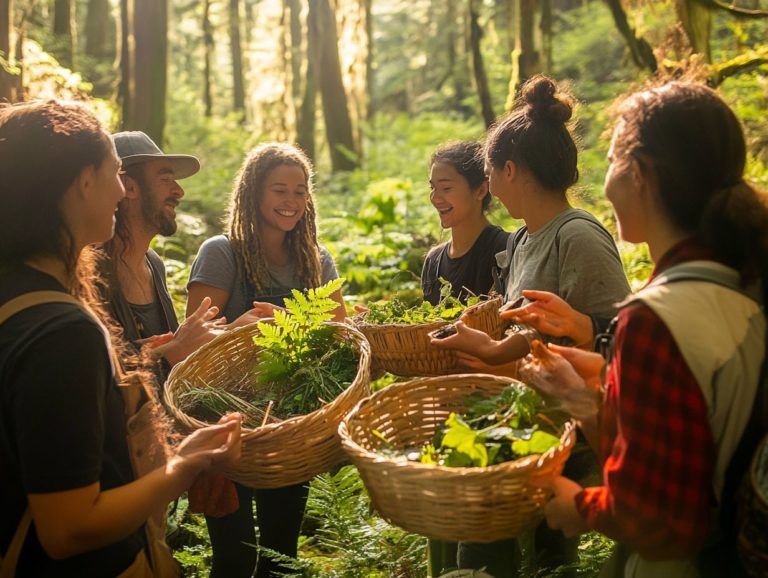 The Connection Between Foraging and Community