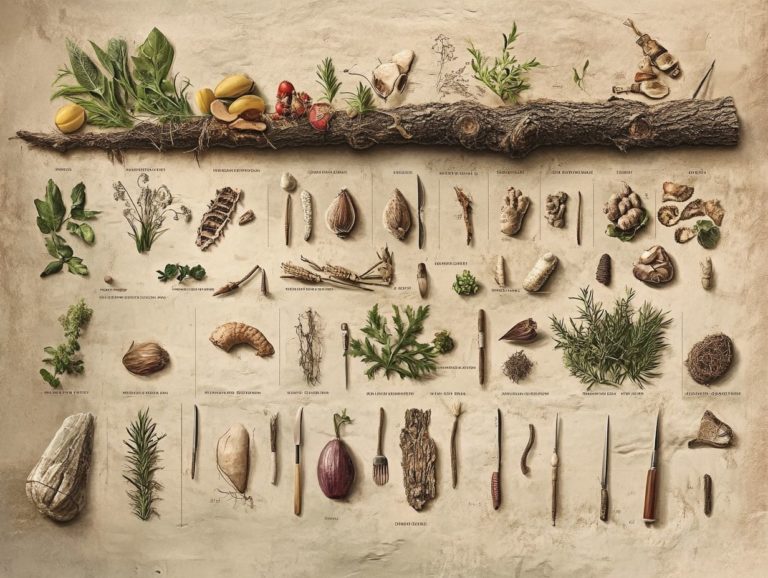 The Evolution of Foraging Techniques