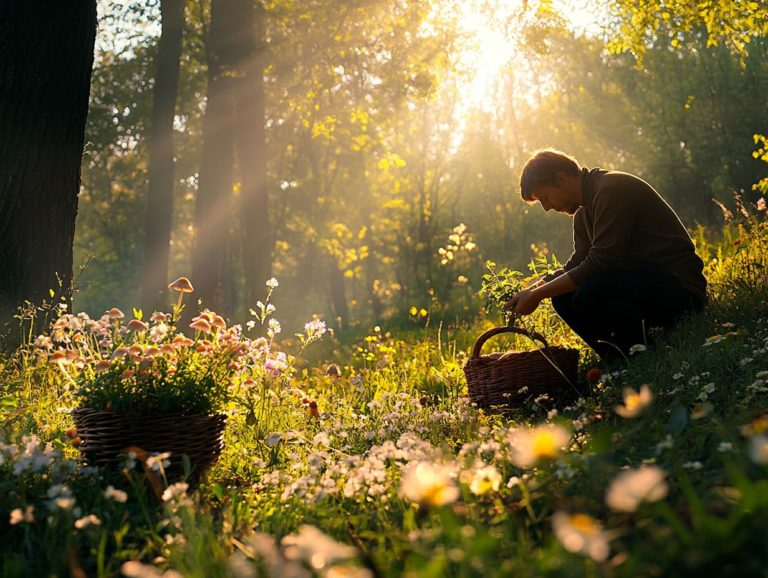 The Healing Power of Foraging Techniques