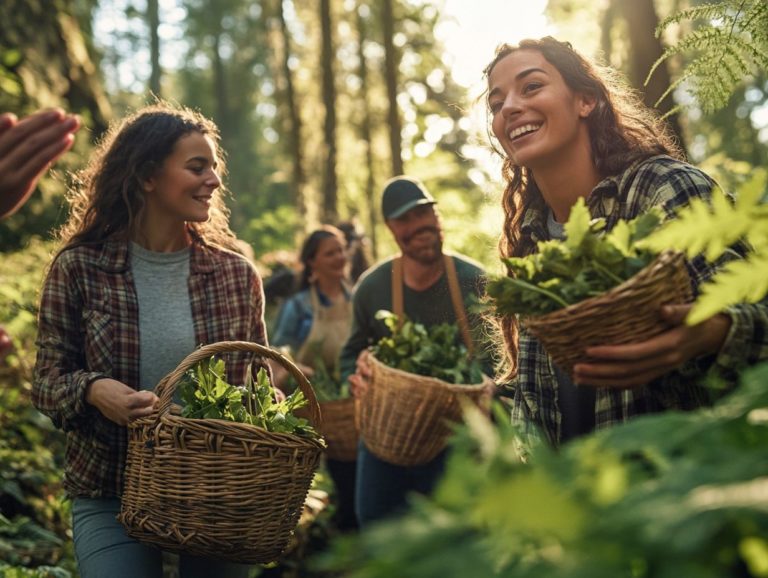 The Role of Community in Foraging Practices