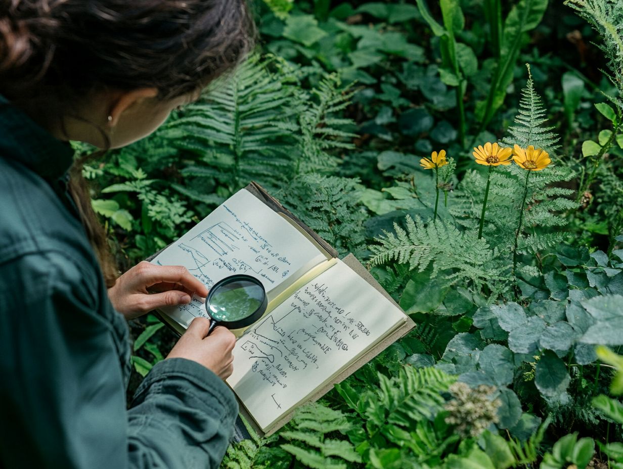 Understanding the science of plant identification.