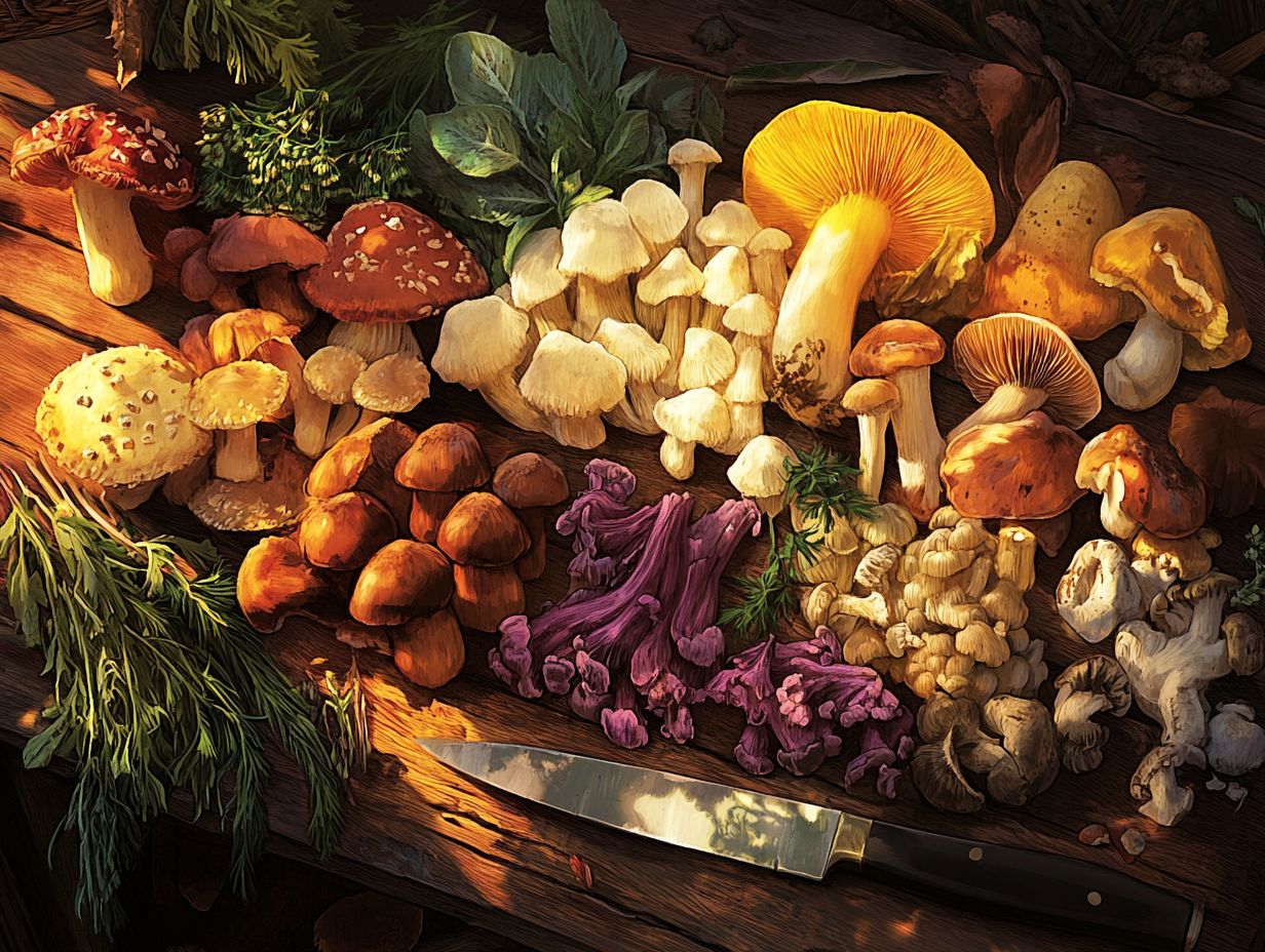 A plate of delicious oyster mushrooms prepared in various styles