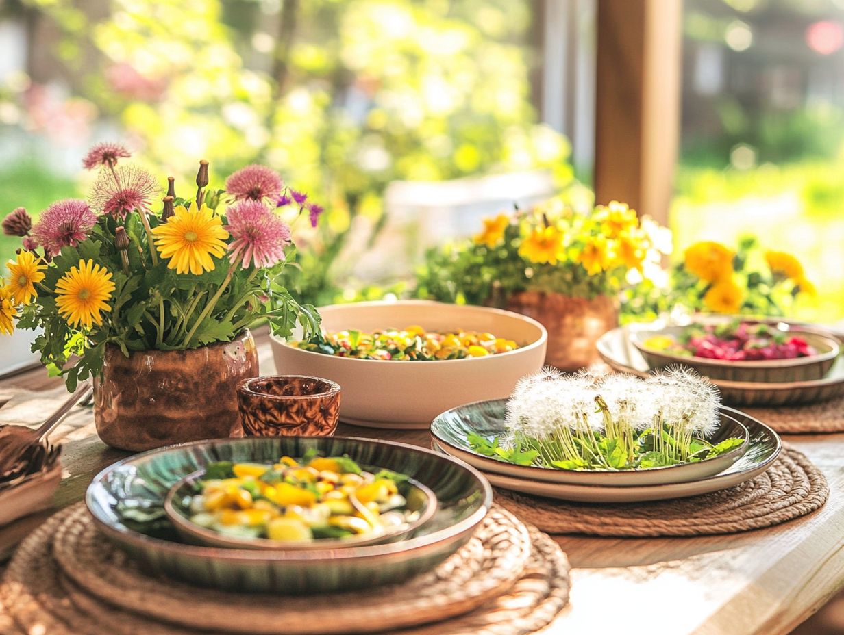 How Can You Safely Harvest and Prepare Dandelion for Consumption?