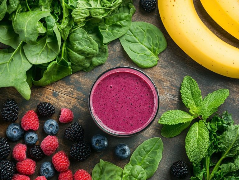 Top 5 Edible Plants for Smoothies