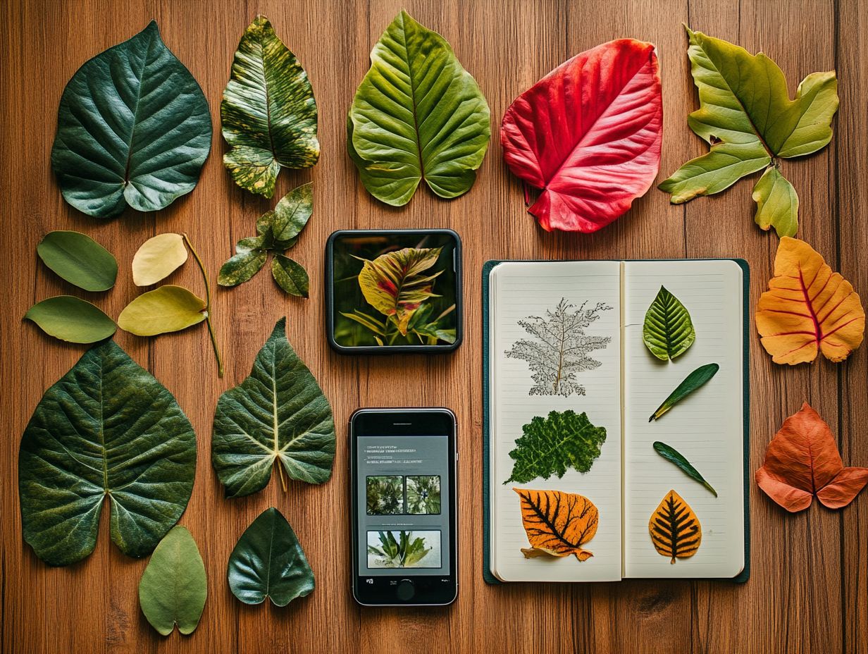 A vibrant collection of plants in a local botanical garden