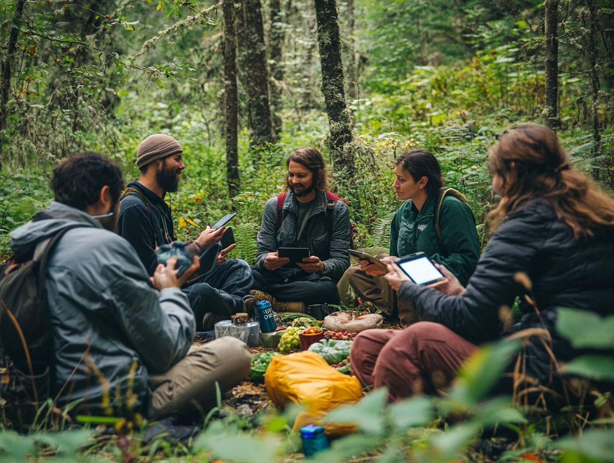 What Are Some Safety Precautions to Take When Foraging?