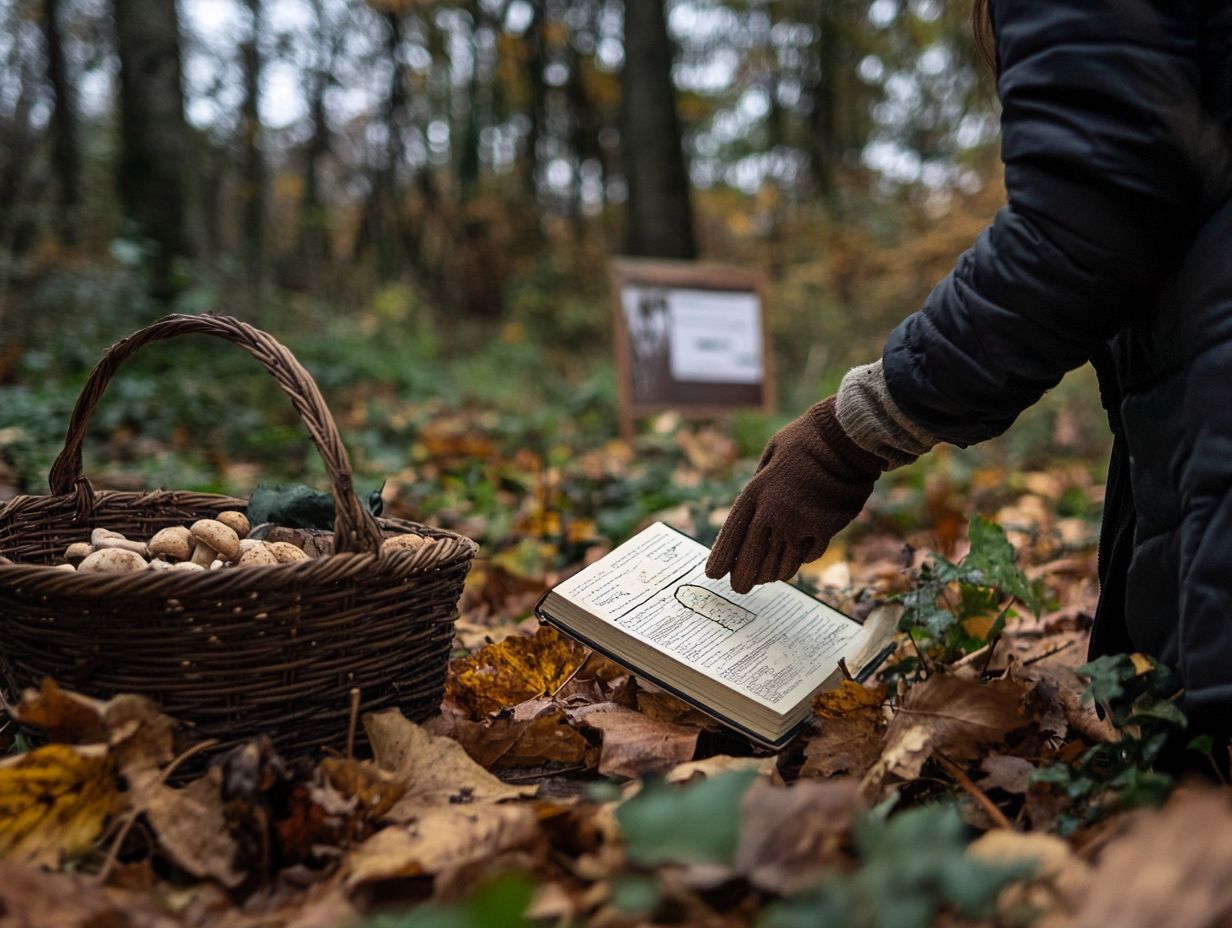 Image depicting key takeaways about foraging