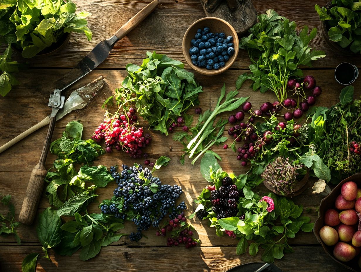 Identifying and Harvesting Wild Edibles