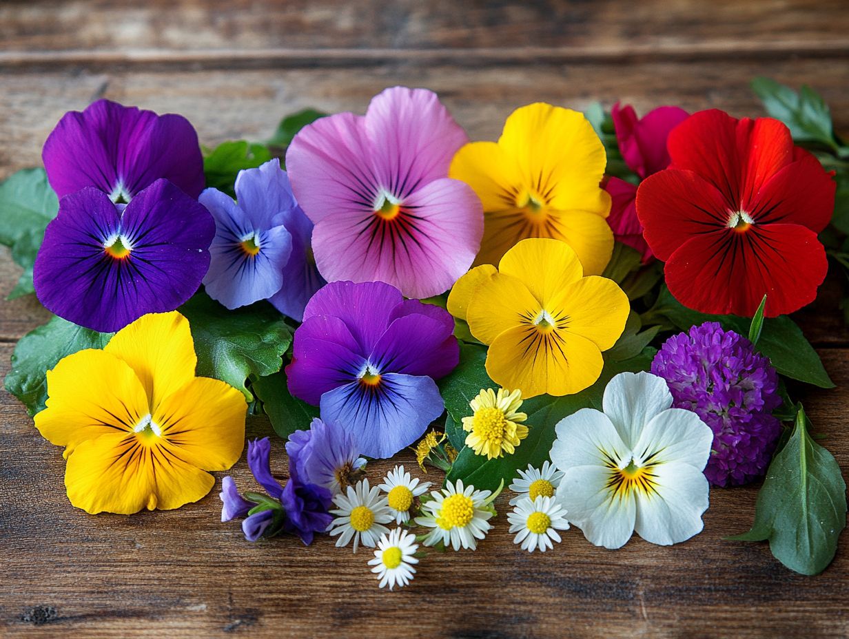 Common Edible Flowers