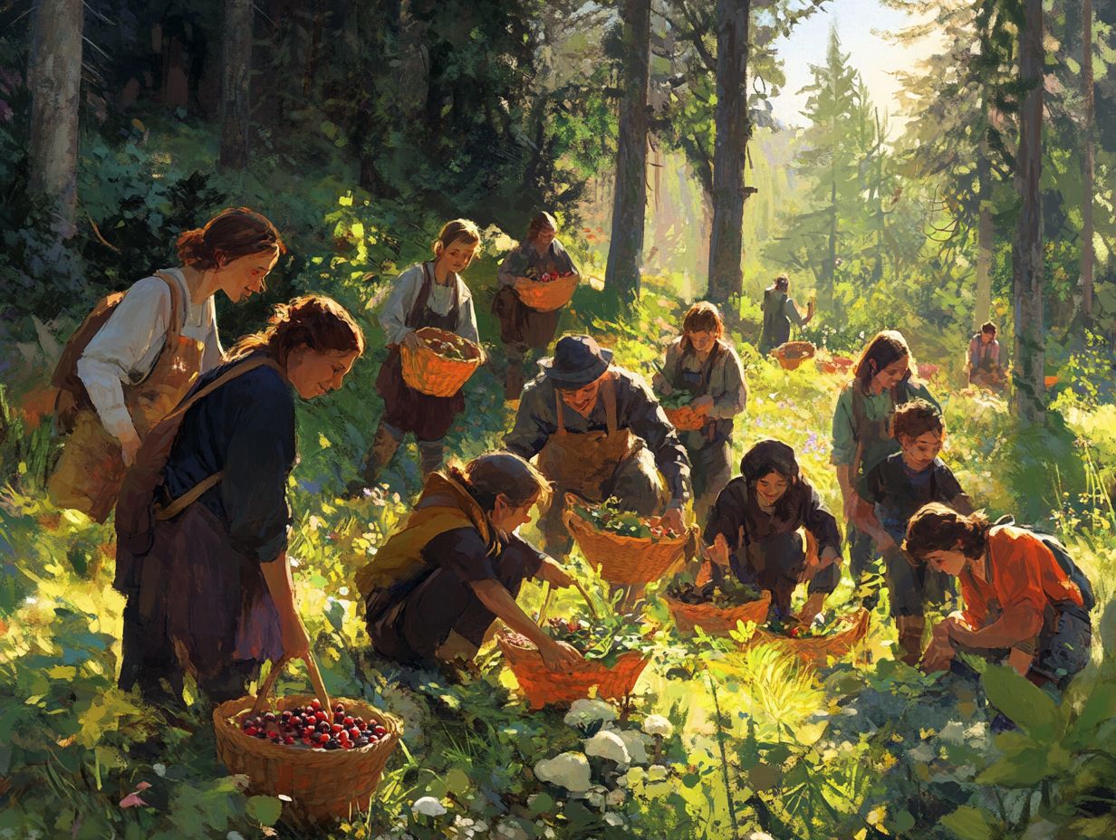 Notable Foraging Events in Modern History