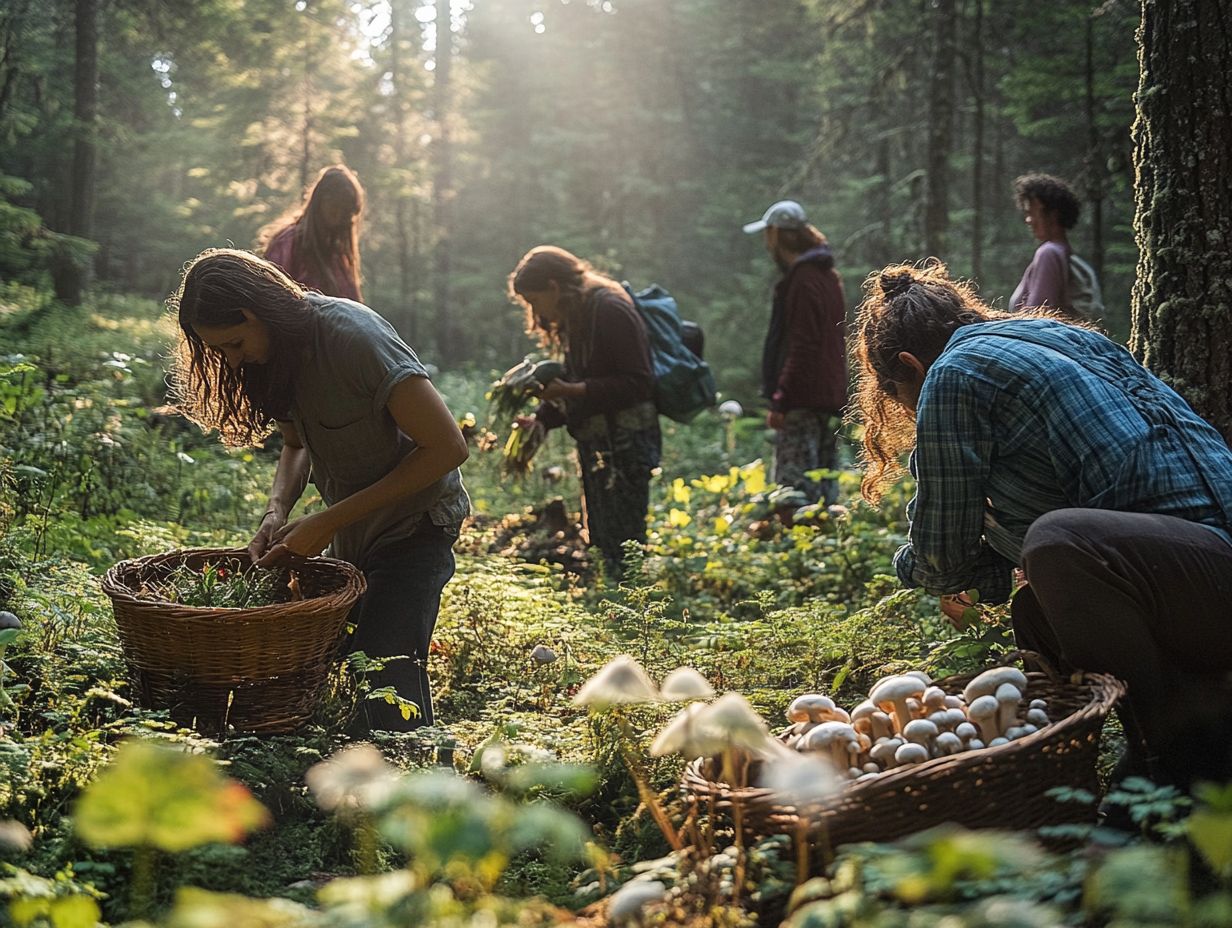 Foraging Techniques and Methods