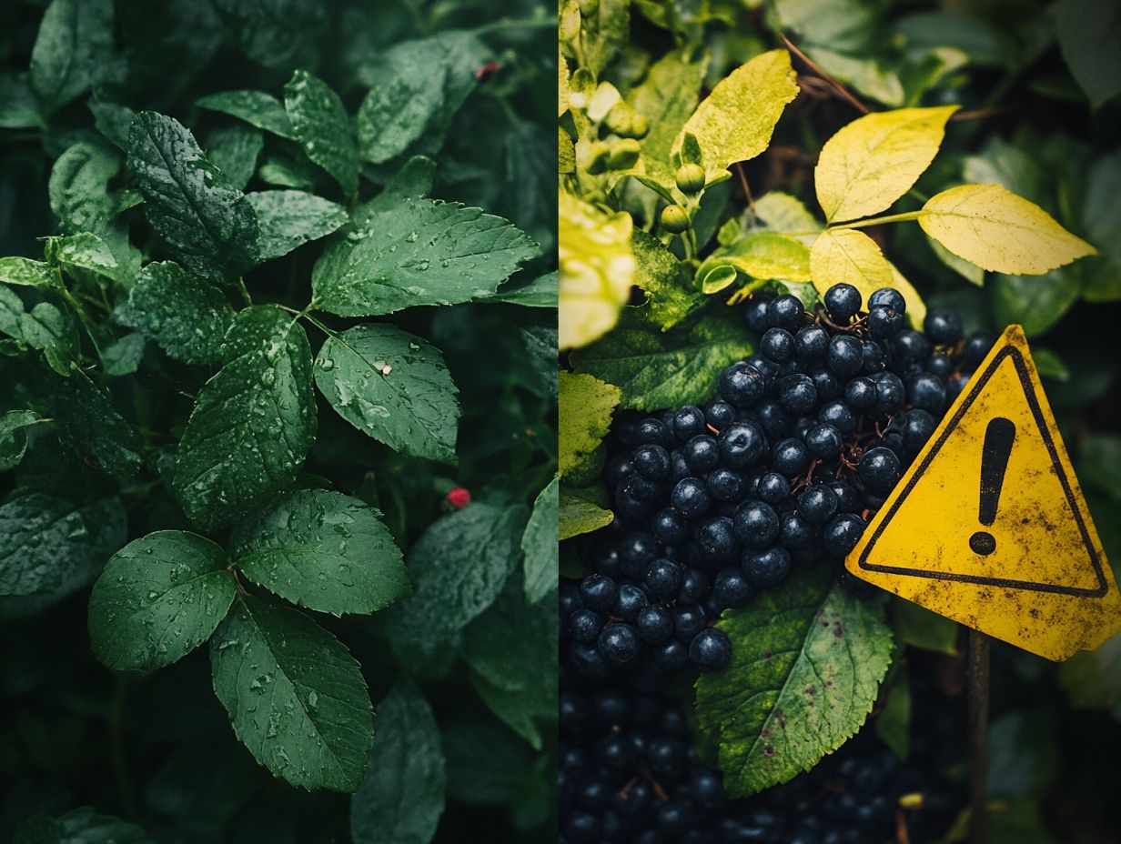 Understanding the difference between edible and poisonous plants